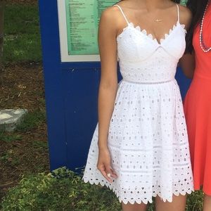 Bebe Eyelet Dress
